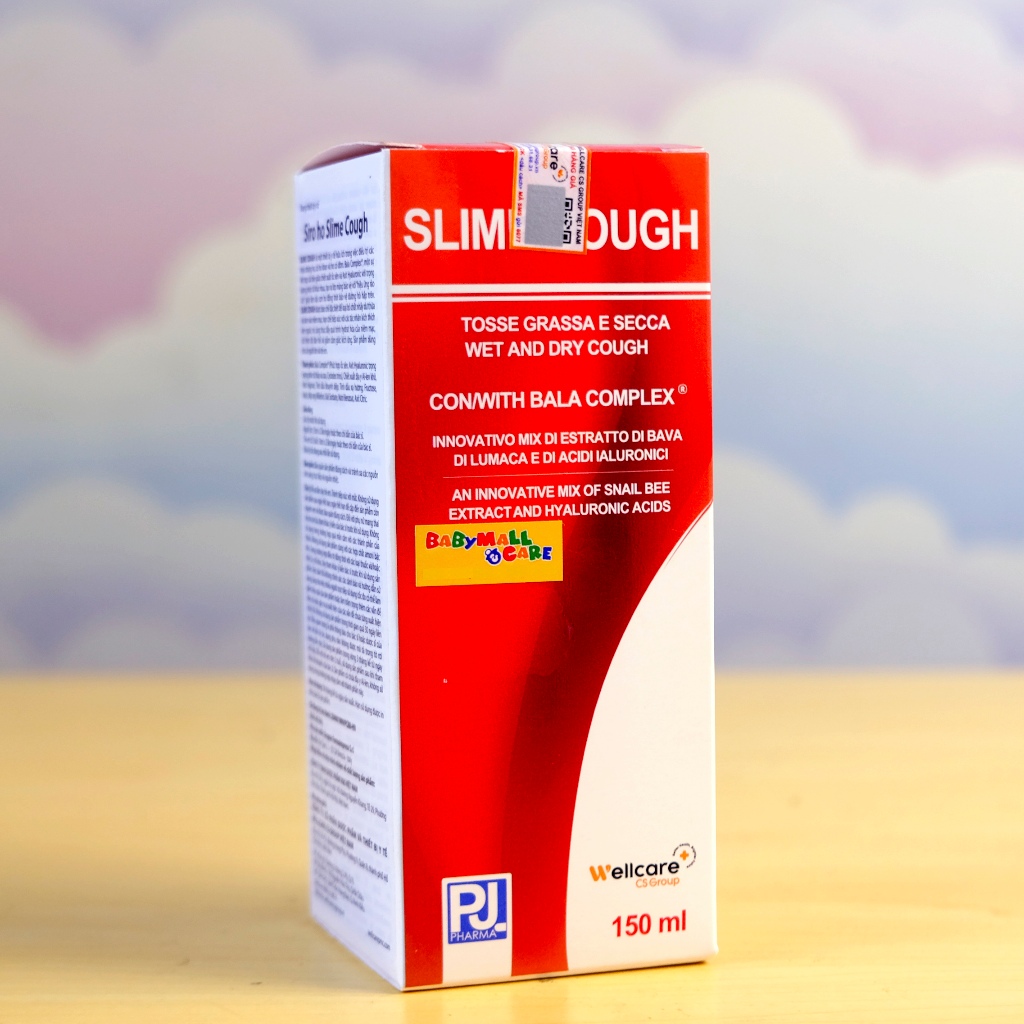 Siro Ho Slime Cough 150ml Italy Bala Complex Giảm Ho,Dịu Cổ Họng | Babymall & Care
