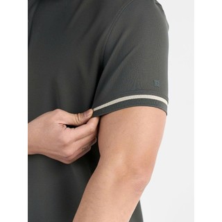 Owen - Áo polo Body Fit APV257003 màu Xám đậm chất liệu Nylon spandex