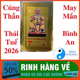 Kim Bài Thái Tuế 2026 Hóa Giải Tai Nạn Thị Phi Bệnh Tật Cho Tuổi Tý Ngọ Mão Sửu