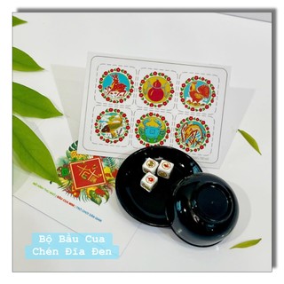 Mô hình bầu cua mini, bầu cua mini trang trí nhà búp bê