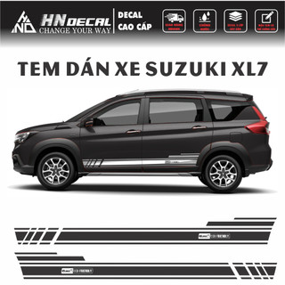 TEM DÁN XE SUZUKI XL7 - DECAL DÁN XE SUZUKI XL7 MẪU NGUYÊN BẢN THEO XE