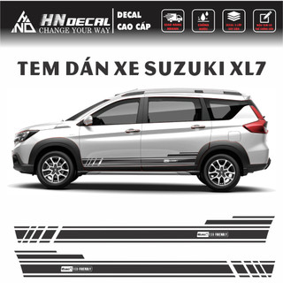 TEM DÁN XE SUZUKI XL7 - DECAL DÁN XE SUZUKI XL7 MẪU NGUYÊN BẢN THEO XE