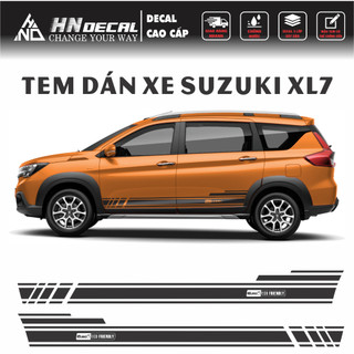 TEM DÁN XE SUZUKI XL7 - DECAL DÁN XE SUZUKI XL7 MẪU NGUYÊN BẢN THEO XE