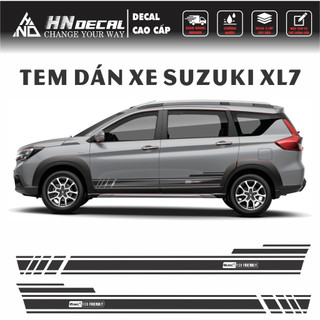 TEM DÁN XE SUZUKI XL7 - DECAL DÁN XE SUZUKI XL7 MẪU NGUYÊN BẢN THEO XE