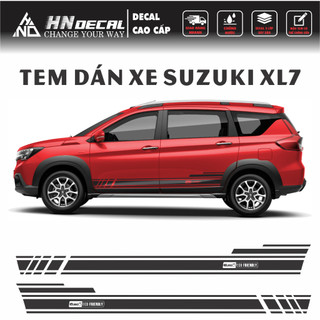 TEM DÁN XE SUZUKI XL7 - DECAL DÁN XE SUZUKI XL7 MẪU NGUYÊN BẢN THEO XE