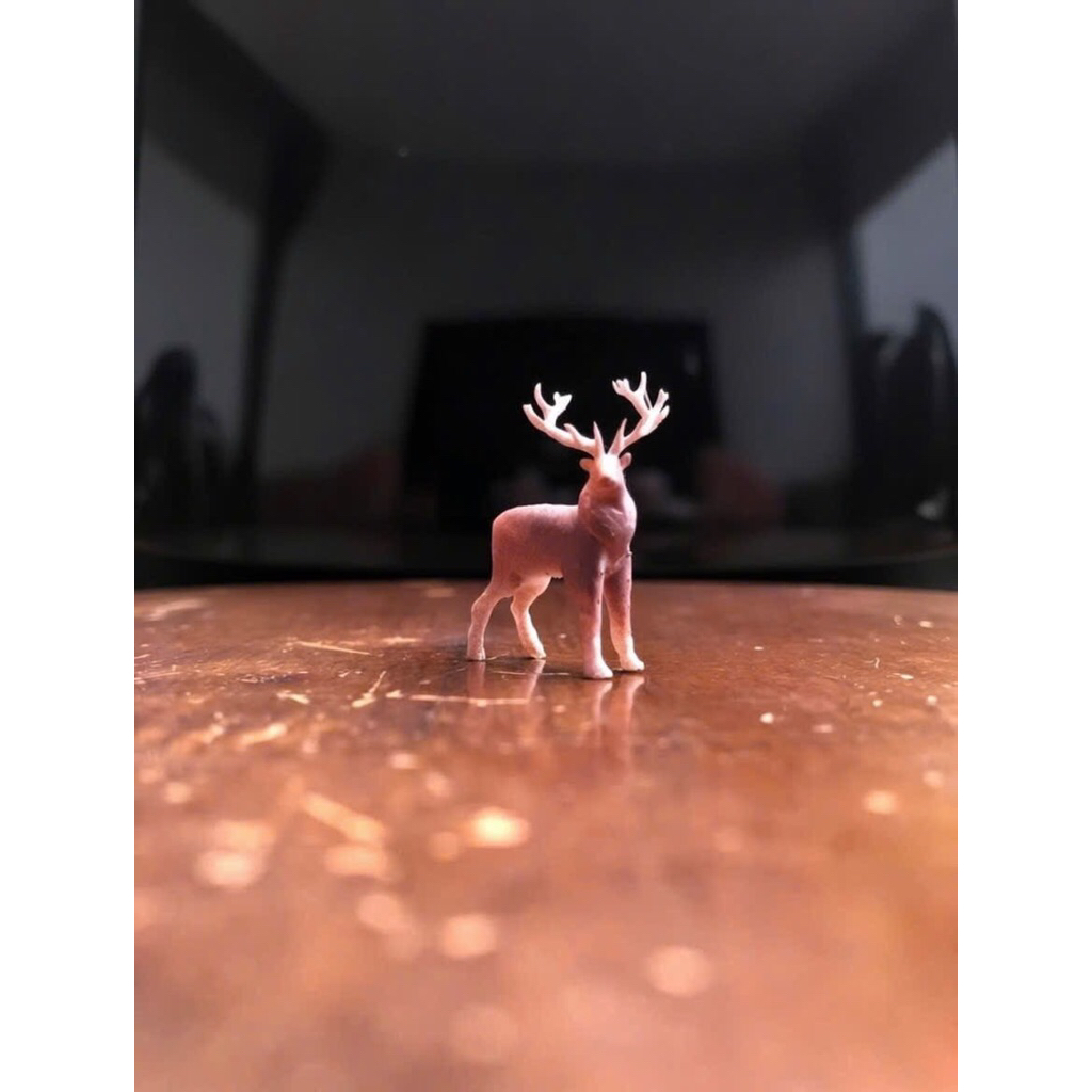 Mô hình hươu 3D trang trí tiểu cảnh,terrarium