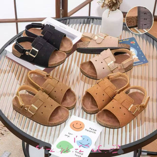 Sandal da lộn cho bé trai từ 0-7 tuổi siêu êm mềm nhẹ