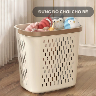 Giỏ đựng quần áo bẩn  ,giỏ đựng quần áo để nhà tắm có quai xách, giỏ đựng quần áo bẩn đa năng có tay cầm HomieTech