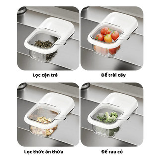 Giỏ lọc rác bồn rửa bát nhà bếp đa năng , lưới lọc cặn bã, thoát nước nhanh, chống nghẹt hiệu quả  HomieTech