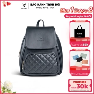 Balo da nữ thời trang dễ thương nhiều màu thêu hoạ tiết VACHINO-BG034