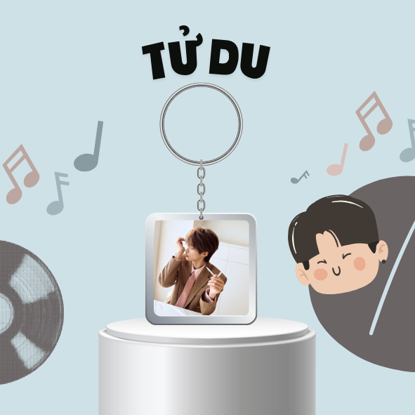 Móc khoá/Keyring Đàm Tử Du Nghịch Ái boylove