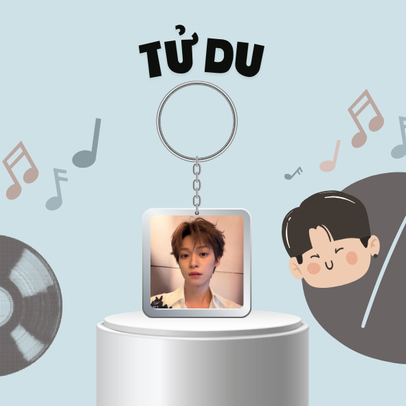 Móc khoá/Keyring Đàm Tử Du Nghịch Ái boylove