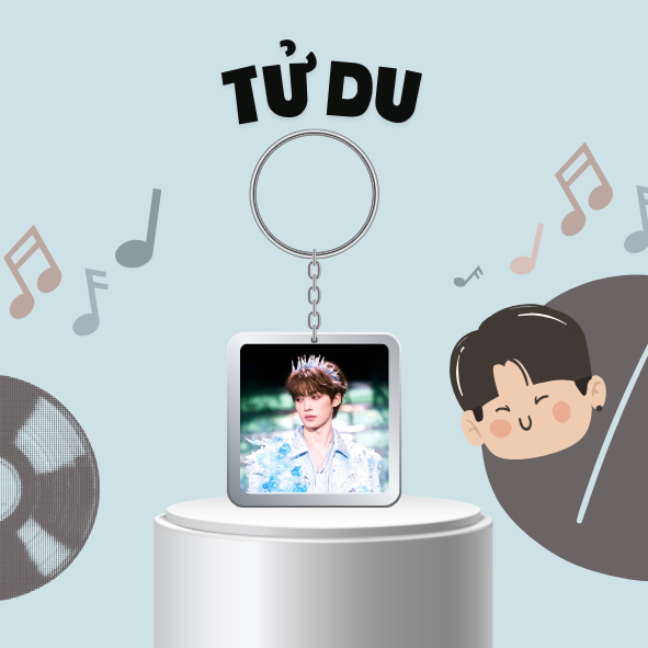 Móc khoá/Keyring Đàm Tử Du Nghịch Ái boylove