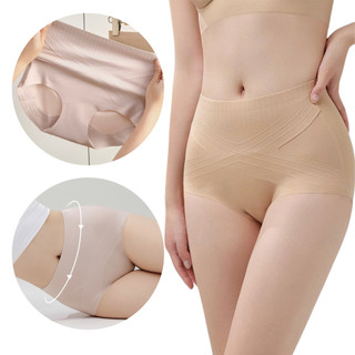 Combo 2 Quần Lót Nữ Su Định Hình Eo Bụng Tôn Dáng, Quần Cạp Cao Mềm Thoáng Khí Đáy Dán 2 Lớp King Shop N-699