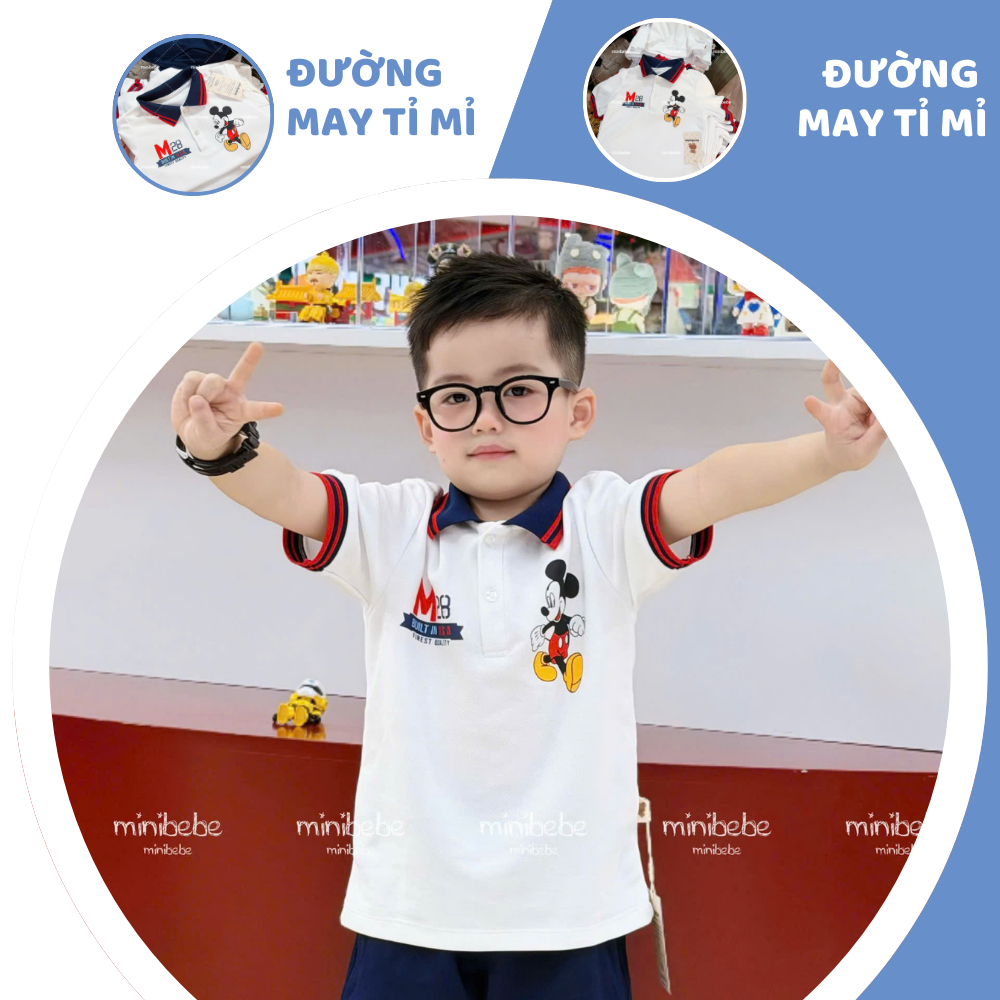 [À ƠI SHOP] T22- bộ polo mickey m28- a117.1760
