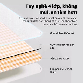 YOWXll Thảm dã ngoại thảm picnic dày dặn chống thấm nước tốt thích hợp đi du lịch, đi phượt chụp ảnh