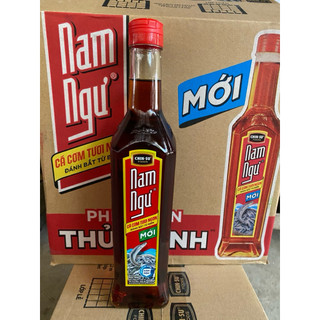 Nước mắm Nam Ngư phiên bản chai thuỷ tinh mới 500ml