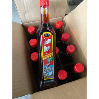 Nước mắm Nam Ngư phiên bản chai thuỷ tinh mới 500ml
