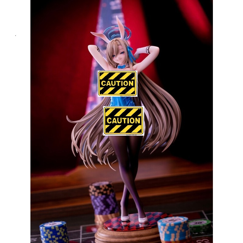 Xinnice Blue Archive Figurine d'anime Ichinose Asuna - Figurine d'action assise - Statue de violon fille - 26 cm - En PVC - Décoration de bureau - Objet de collection pour les