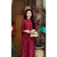 PPN31 Pháp phục tơ tằm in hoa tay rút nơ cực xinh