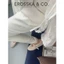 - Giày búp bê nữ lưới quai ngang kiểu dáng đơn giản cao 1cm màu kem - EL065
