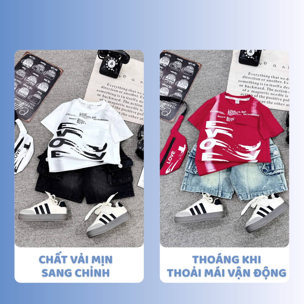 [À ƠI SHOP] T11- bộ cộc có túi love back- a116.873