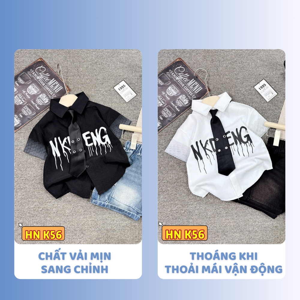 [À ƠI SHOP] V22- bộ sơ mi cộc nk deng - a108.321