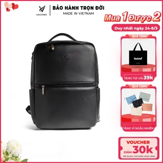 Balo da công sở unisex thời trang đựng laptop VACHINO-BG032