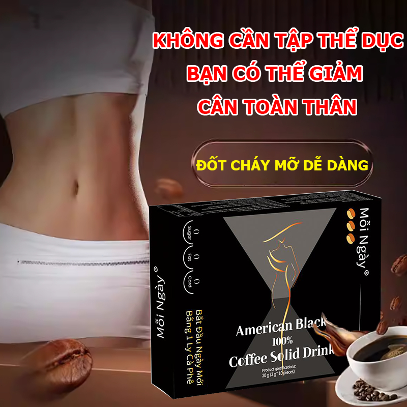 [COD] Cà phê hòa tan 3 trong 1, pha nóng và lạnh, [không đường], giúp giữ dáng, nhanh chóng, an toàn, đóng gói riêng lẻ.
