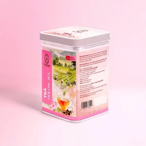 Trà Oolong Sen Thảo Thơm, Hũ Thiếc 90gram, Thơm Dịu Hương Sen