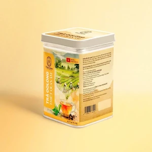 Trà OLong Thiết Quan Âm Thảo Thơm, Hũ Thiếc 50Gram,Trà Nguyên Chất Chát Dịu Hương Thơm Nhẹ