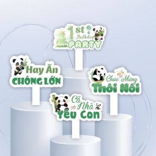 Combo 4 Hashtag Thôi Nôi, Sinh nhật.