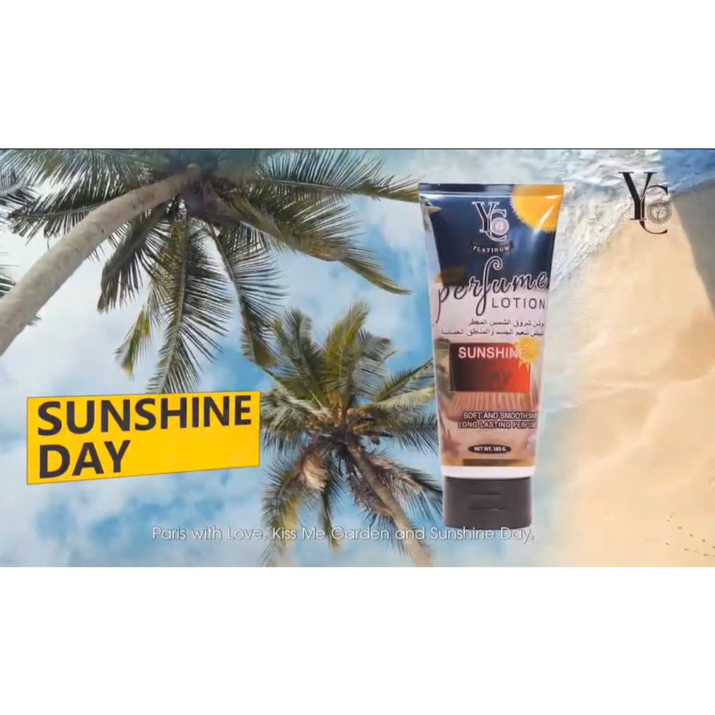 Sữa Dưỡng Thể Hương Nước Hoa YC Thái Lan 180g – Lotion Dưỡng Ẩm Trắng Da, Lưu Hương Lâu