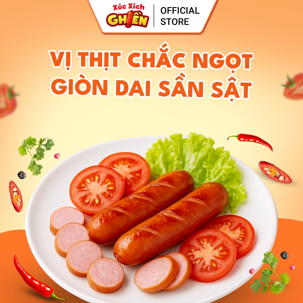 Xúc Xích Xông Khói Lõi Nhân Alaca Vietinter Foods (Gói 500g)
