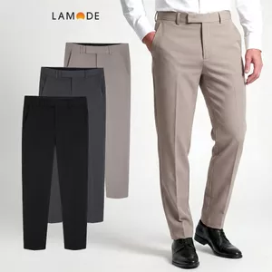Quần Âu Nam Lamode Công Sở Sinh Viên Học Sinh Regular Fit LTR0030S0