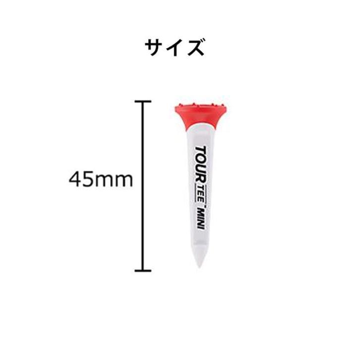 Lite Golf Tee Tour Tee Mini Mix 6 Cây – Tee Golf Cao Su & PC Bền Bỉ, Tăng Khoảng Cách Đánh
