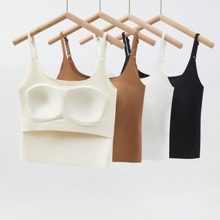 Áo Bra Nữ Su Gân Tăm 2 Dây Quyến Rũ Mút Vừa Êm Ái, Áo Croptop Mềm Thoáng Tôn Dáng King Shop B-6683