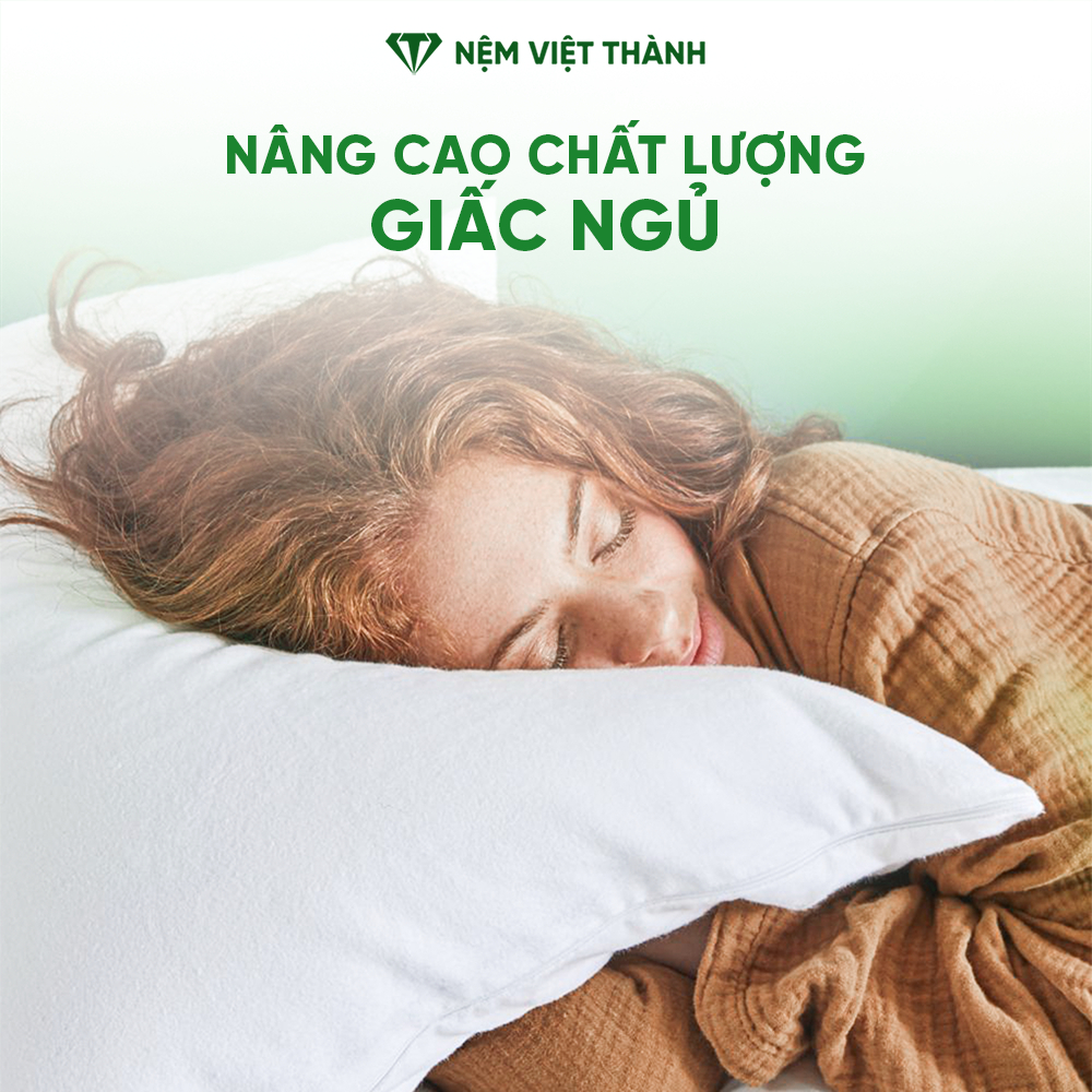 [COMBO KHUYẾN MÃI] Gối Nằm Gòn Việt Thành 40x60, 50x70, Hút Chân Không, Êm Ái, Nâng Đỡ, Hỗ Trợ Cổ, Khóa Kéo Tiện Lợi.