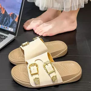 DÉP LÊ NỮ PHỐI KHOÁ VÀNG SANG CHẢNH, MẪU MỚI HOTTREND