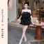 Váy Đầm Dự Tiệc JOLIE - Đầm Cúp Ngực Dáng Ngắn Phối Bèo Tầng Sang Chảnh, Thiết Kế Tiểu Thư Quyến Rũ