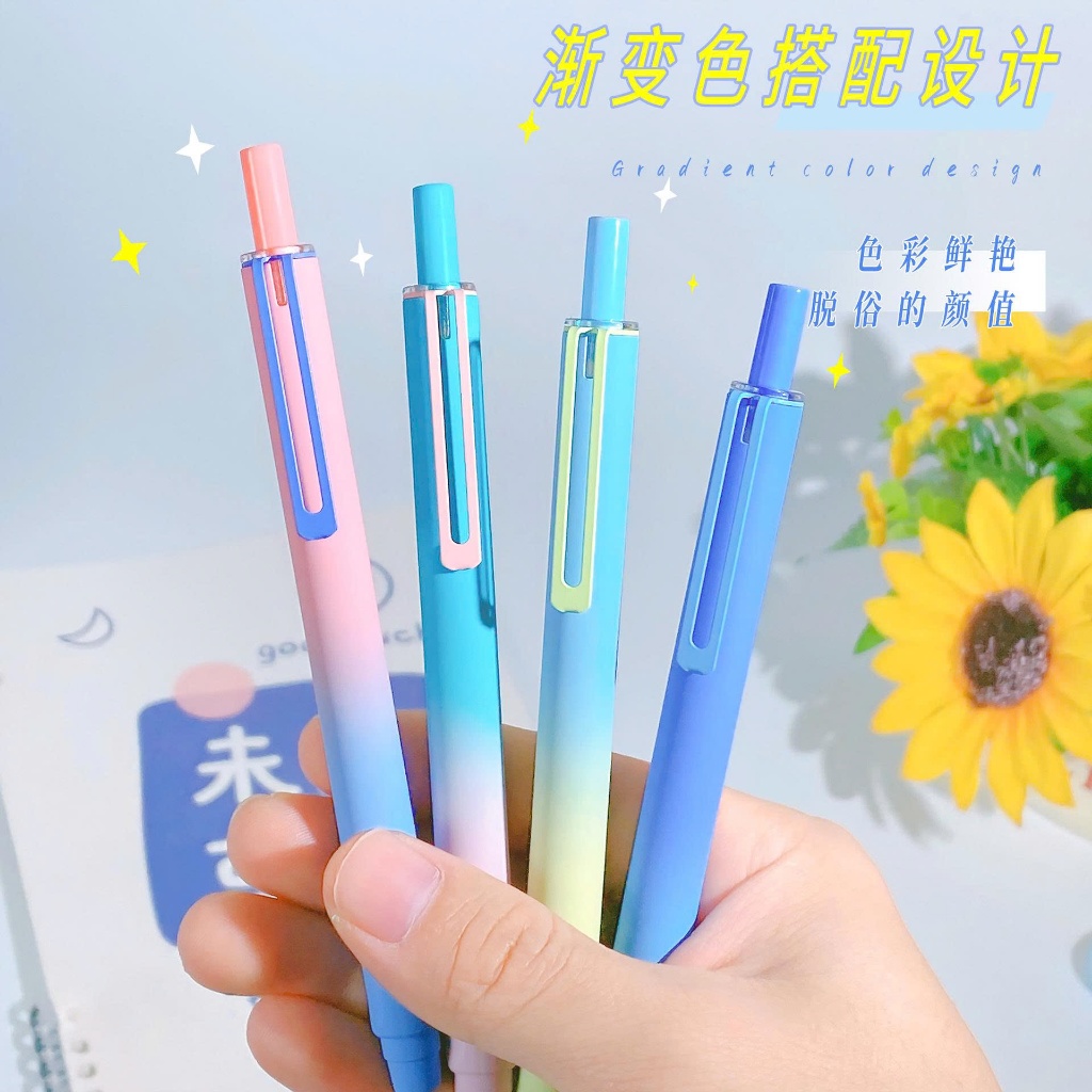 Bút Máy bấm F06 Ngòi EF 0.38 Viết Êm Không Gai Dành Cho Học Sinh Tiểu Học 1-5 màu ngẫu nhiên