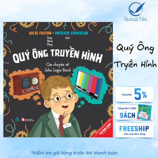 Sách tranh song ngữ Quý ông truyền hình (Cho trẻ từ 3-7 tuổi) - ehomebooks