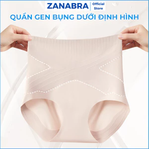 Quần Gen Nịt Bụng Chất Su Cao Cấp Mềm Mịn, Quần Lót Nữ Cạp Cao Định Hình V2, V3 Không Lộ Viền ZANABRA N699
