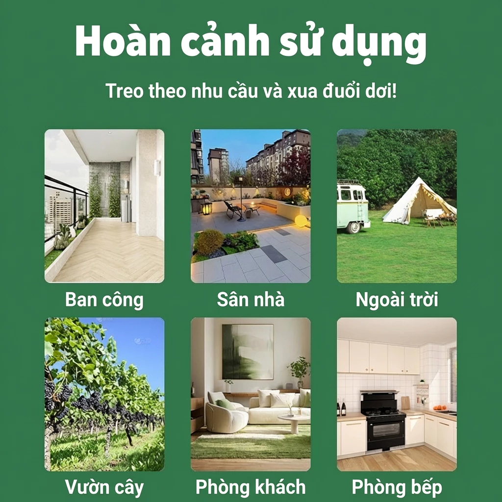 🦇 Không có dơi trong 80 năm 🦇Thuốc đuổi dơi Thuốc diệt dơi 1 túi 10 viên An toàn cho con người Không gây hại