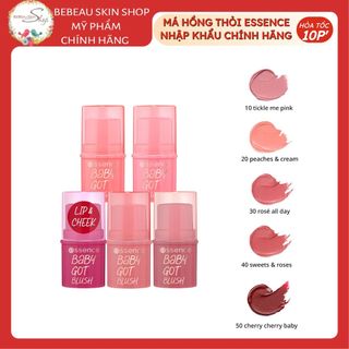 Má Hồng Essence Baby Got Blush Dạng Thỏi Tiện Lợi Dễ Dùng Lên Màu Xinh Nhập Khẩu Chính Hãng - Bebeau