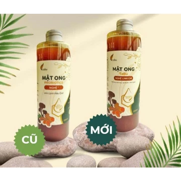 MẬT ONG PROBIOTICS NGHỆ LINH CHI (MẬT ONG LÊN MEN NÂNG CẤP NGHỆ VÀ LINH CHI)