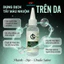Dung Dịch Lau Màu Nhuộm Tóc Trên Da 50ml - Làm Sạch Màu Thuốc Nhuộm Cứng Đầu, Dịu Nhẹ Không Kích Ứng