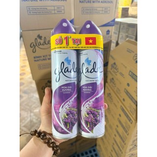 Combo 2 chai Xịt phòng Glade Hương hoa oải hương 280ml