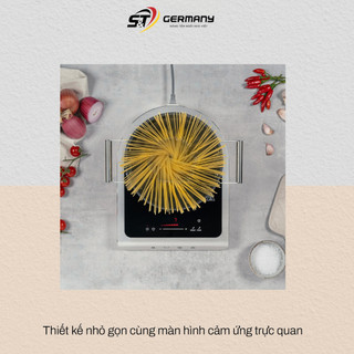 Bếp từ đơn SMEG PIC01 thiết kế nhỏ gọn tích hợp đầu dò nhiệt tiện lợi, thiết kế tối giản,sang trọng, đẳng cấp GST HCM