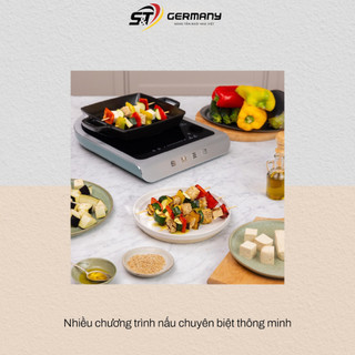 Bếp từ đơn SMEG PIC01 thiết kế nhỏ gọn tích hợp đầu dò nhiệt tiện lợi, thiết kế tối giản,sang trọng, đẳng cấp GST HCM